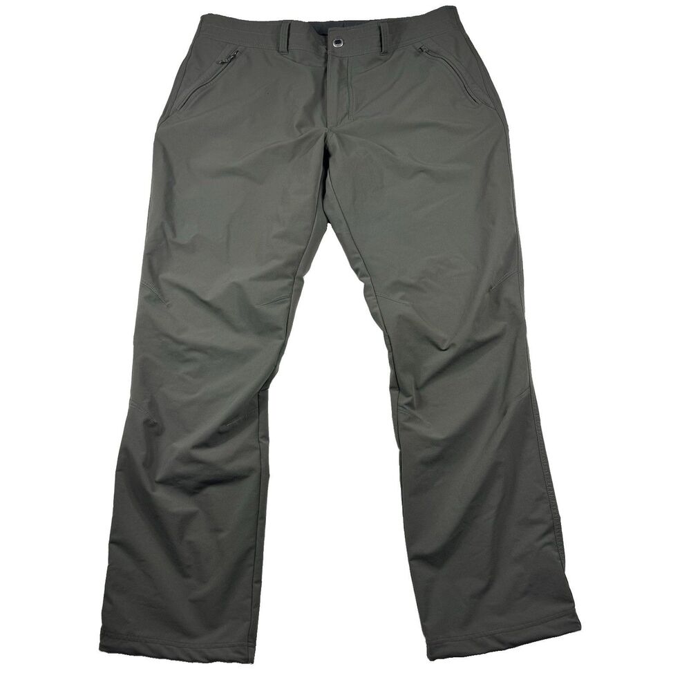 KUHL Transcendr Pants Mens 40x34 Gray/Green* Outdoor Hiking Fishing Stretch 5250